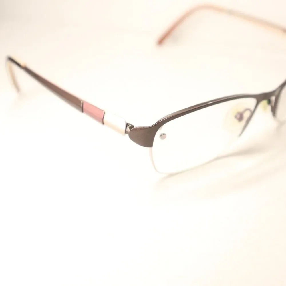 Morel France KOALI 8032K MM081 Women's Eyeglasses 52-17-135 Brown FRAMES ONLY